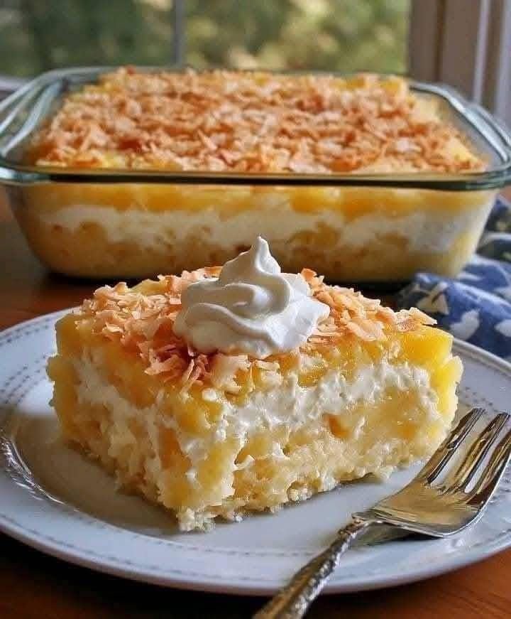Tropical Pineapple Coconut Delight: A Slice of Paradise! 🍍🥥 482092394_677844414914422_6629058967632783385_n