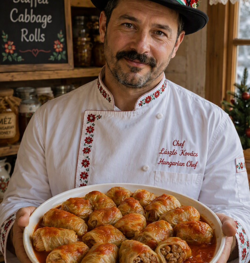 🇭🇺 Traditional Hungarian Stuffed Cabbage Rolls (Töltött Káposzta) Copilot_20260726_174313